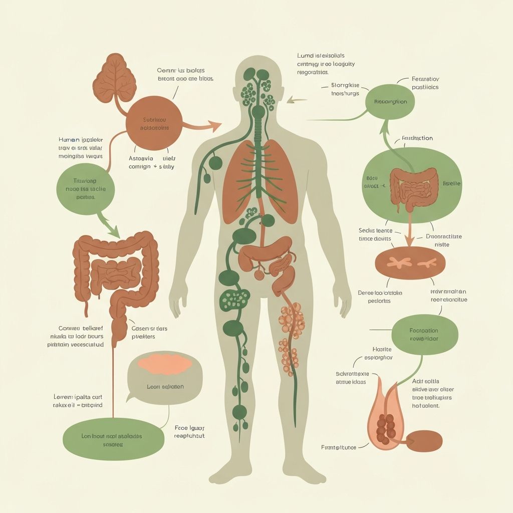 Body weight physiology illustration